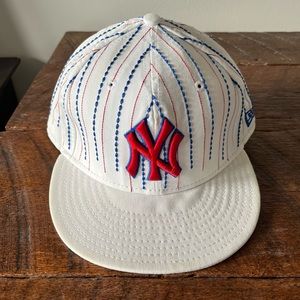 New Era Red White and Blue New York Yankees hat